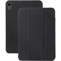 Lunso Geschikt voor iPad Air 11 inch (2024/2025) - Tri-Fold Bookcase hoes - Zwart