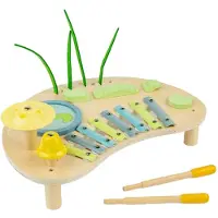 Bigjigs houten jungle muziekbureau
