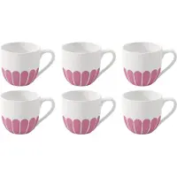 Villeroy & Boch Espressokop Fleur Cassis 70ml (6 delig)