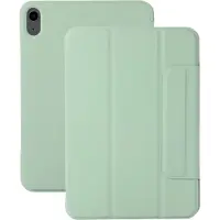 Lunso Geschikt voor iPad Air 11 inch (2024/2025) - Tri-Fold Bookcase hoes - Matcha Groen