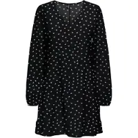 ONLY Jurk 'ONLNOVA' zwart / wit