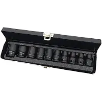 HBM krachtdoppenset 1/2 inch, 10-delig