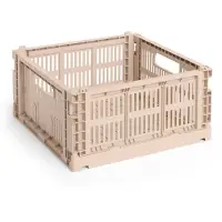 HAY Opbergbox Colour Crate Medium Square Powder