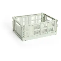 HAY Opbergbox Colour Crate Medium Mint