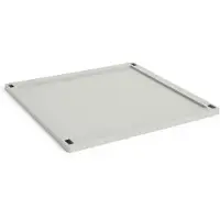 HAY Deksel Colour Crate Lid Plastic Large Square Grey