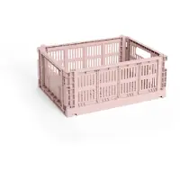 HAY Opbergbox Colour Crate Medium Blush