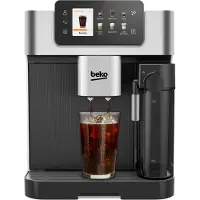 Beko CEG7348X, espressomachine, 2 liter, koffiebonen, ingebouwde molen, 1350 W, zwart, roestvrij staal