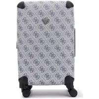 GUESS trolley 22 In 8-Wheeler Slate Logo blauwgrijs 64cm