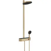 Hansgrohe Pulsify S260 thermostatische kraan regendoucheset Brushed Bronze