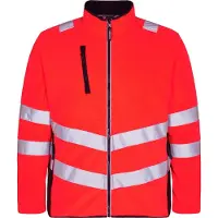 F-engel F. Engel 1192 Safety Fleece Jacket Red/Black maat 6XL heren