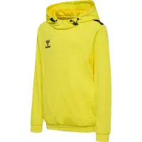 Hummel Sportief sweatshirt 'Authentic' geel / zwart