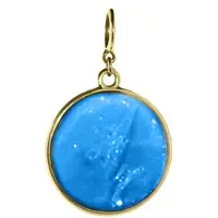 Qoss Kettinghanger Sylvia 35 mm Blauw | Goud