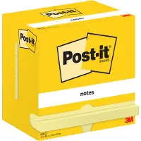 Post-It 76x127 Mm With 100 Sheets 655 Stickers 12 Units Geel Kinderen