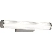 QAZQA Retro wandlamp gunmetal 40,4cm incl. LED IP44 - Coco