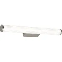 QAZQA Retro wandlamp gunmetal 60,4cm incl. LED IP44 - Coco