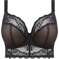 Elomi Niet voorgevormde bh Charley | Maat: 90K | Kleur: Zwart