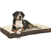 Ib style Happy Dreams Hondenbed - Hondenmand - Hondenkussens - 120x78 cm - Bruin