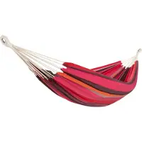Ib style Kalani Hangmat - zonder frame - 2 persoons - 200 kg Draaggewicht - Rood