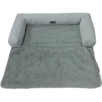 Animal Boulevard HOME&AWAY Sofa Beschermer Bankbeschermer - Kleur: Lichtgrijs - Maat L: 80x80x10 cm