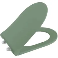 Hak Sapho BRILLA toiletzitting, SLIM design, Soft Close (zachte sluiting), matgroen