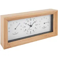 Karlsson Wekker Neat Bamboo Rectangle White