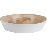 PT Living Serveerschaal Puro Chip & Dip Bamboo White