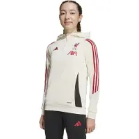 Adidas Liverpool Track Hoodie 2025-2026 Kids Wit Rood Zwart
