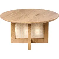 Beliani KARLO - Salontafel - Lichtbruin - Hout