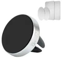 ISetchi Telefoonhouder Auto - Magnetisch - Metaal & Stevig - Off-Road & Drempel Proof - GSM Mobiel Houder - Autohouder - Universeel - Telefoonhouders Auto Ventilatie