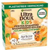 Garnier - Ultra Zachte Solide Shampoo voor Kinderen – Abrikoos & Katoenbloem