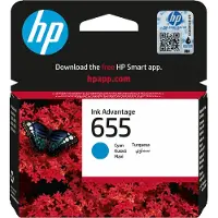 HP Inktcartridge 655 (CZ110AE) Cyaan