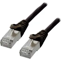 MCL FCC6BM-0.5M/N netwerkkabel 0,5 m Cat6 Zwart