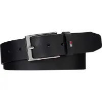 Tommy Hilfiger Leren riem met doornsluiting van metaal, model 'LAYTON LEATHER'