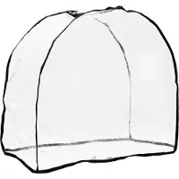 vidaXL Dierwagentent met opslag Doorzichtig 66 x 35 x 59 cm PVC