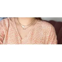 Fashion Jewelry Vlinder | lover ketting | goud gekleurd