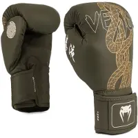 Venum Serpenti Bokshandschoenen Khaki Brons Ivoor - 16 OZ