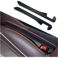 BOTC Autostoel Gap Filler Organizer - 2 stuks - Auto-gap filler past - voor het opbergen van telefoon, sleutel, portemonnee - Zwart