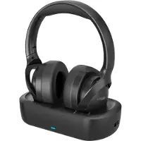 Technaxx TX-350, Draadloos, Gesprek/muziek/TV, 20 - 20000 Hz, 600 g, Koptelefoon met microfoon, Zwart