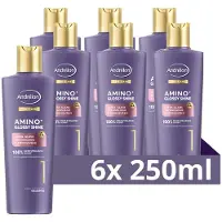 Andrélon 6x Pro-care Shampoo Amino+ Glossy Shine 250 Ml