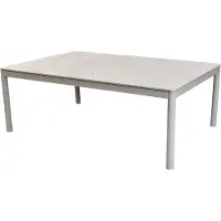 AVH-Collectie Joshua lounge tuintafel 120x79xH43 aluminium latte