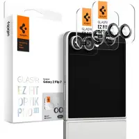 Spigen Optik Pro EZ Fit Lens Protector - Cameralens bescherming (2-pack) voor de Samsung Galaxy Z Flip 7 - Black