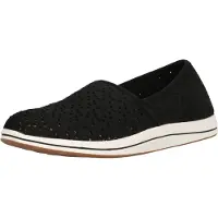 Clarks Clarksvoor vrouwen. 26177665 Ballerina's Brinkley Emily zwart (37.5), Stof, Plat, Geen, Casual
