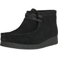 Clarks WallabeeEVOBt Dames Veterschoenen - Suede - Zwart