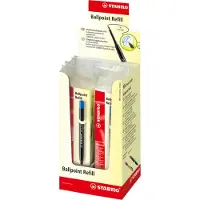Stabilo Smartball Balpen-navulling Medium Balpen Blauw 2/041-02
