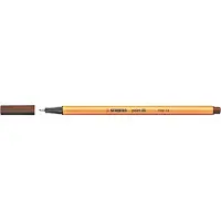 Stabilo point 88 - Premium Fineliner - Fine 0,4 mm – Bruin– Doos 10 stuks