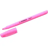 Stabilo flash markeerstift, roze 10 stuks