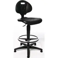Topstar TEC 20 Counter Tekenkruk Kunststof Zonder armleuning Zwart Draagkracht 110 kg
