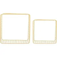 Present Time Wandrek Reja - Zachtgeel - 15x35x35cm - Scandinavisch