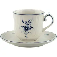 Villeroy Boch Espressokopje met schoteltje Villeroy &amp; Boch Old Luxembourg, 70 ml