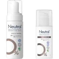 Neutral Set Facewash en Dagcreme